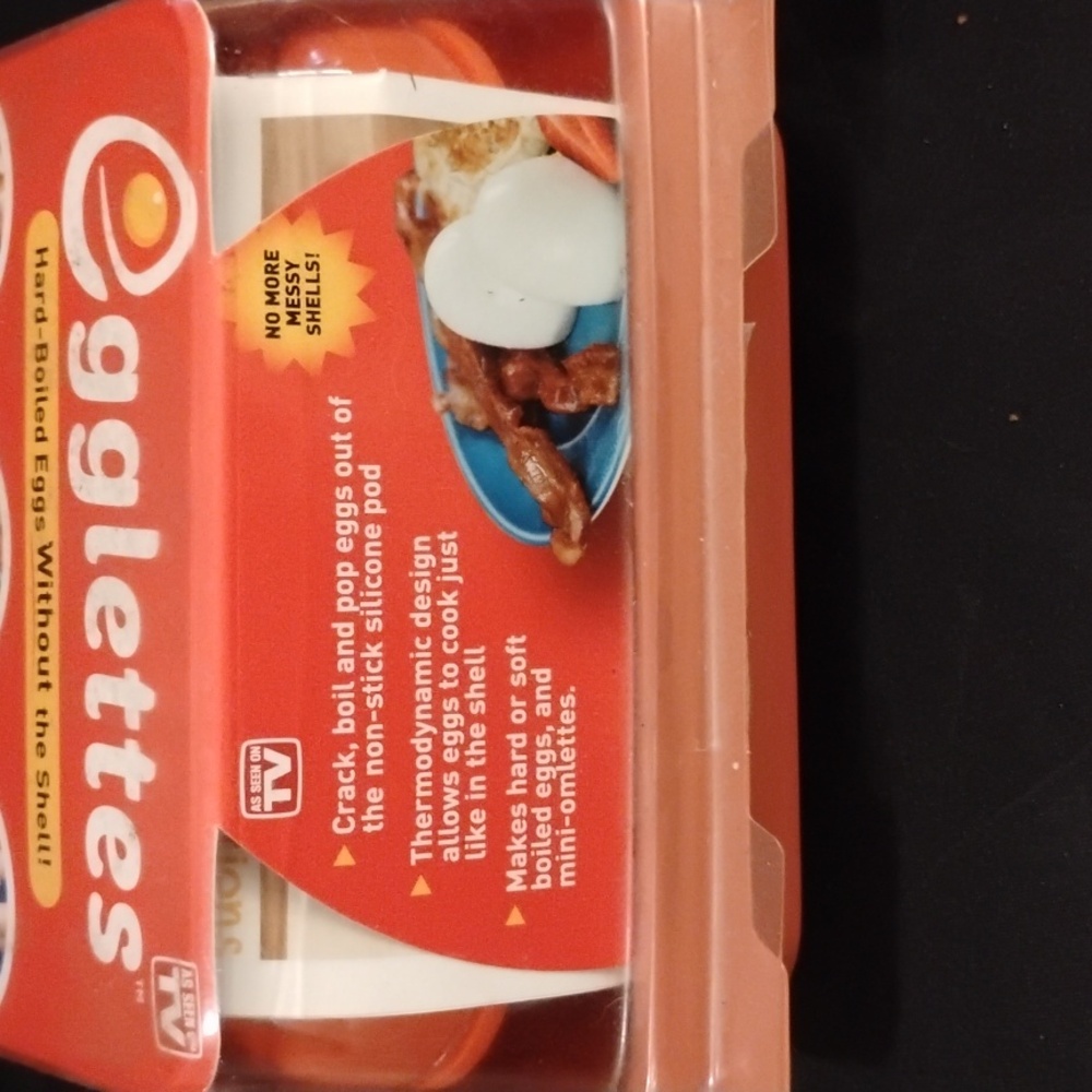 NIB As Seen On TV Egglettes - Red - Picture 5 of 7